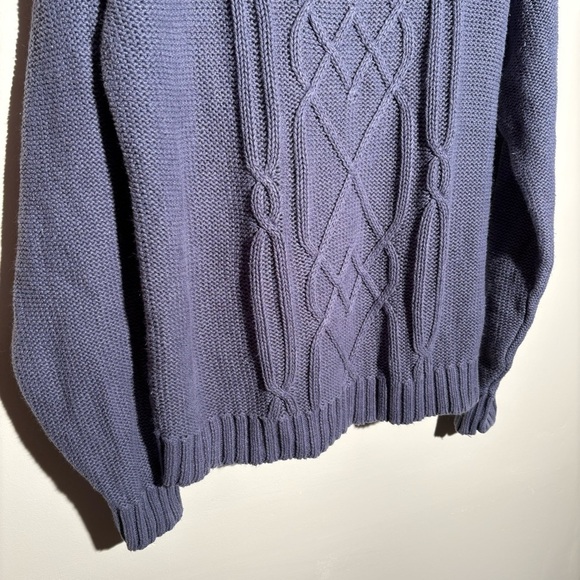 Vintage Dockers Linen/Cotton Cabled Sweater - Picture 2 of 11